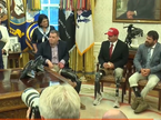 Trump z vojnimi veterani