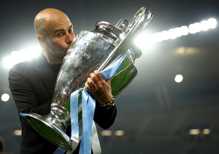 Trenerski ideal Sebastjana Cimirotiča pooseblja sloviti Katalonec Josep Guardiola. | Foto: Reuters