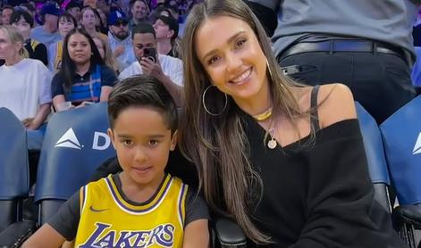 Sin Jessice Alba navdušen nad Luko Dončićem