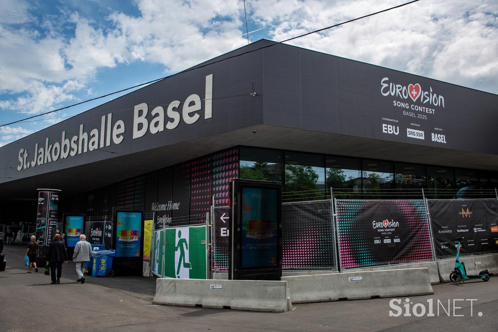 Evrovizijsko vzdušje v Baslu