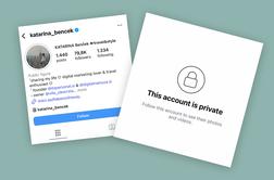 Šok na Instagramu: znani vplivneži zaprli profile!