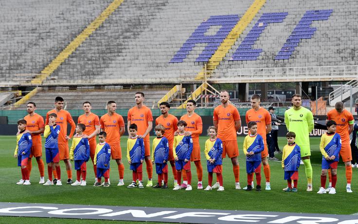 Trener Celja Albert Riera je v začetno enajsterico uvrstil kar sedem slovenskih nogometašev. | Foto: Reuters