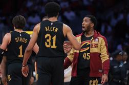 Cleveland nadigral Miami in napredoval "z metlo", Butler junak Bojevnikov