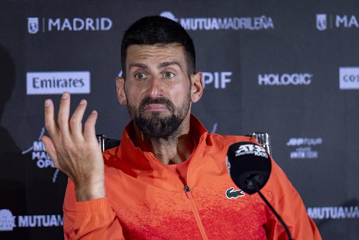 Že isti dan se je začelo ugibati, ali ima Novak Đoković novega trenerja. | Foto: Guliverimage
