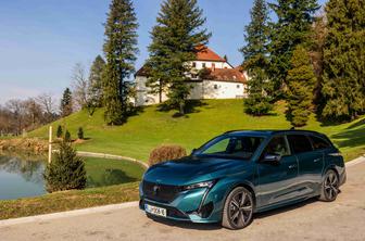 Peugeot 308: več hibridne moči za ceno dizelskega modela